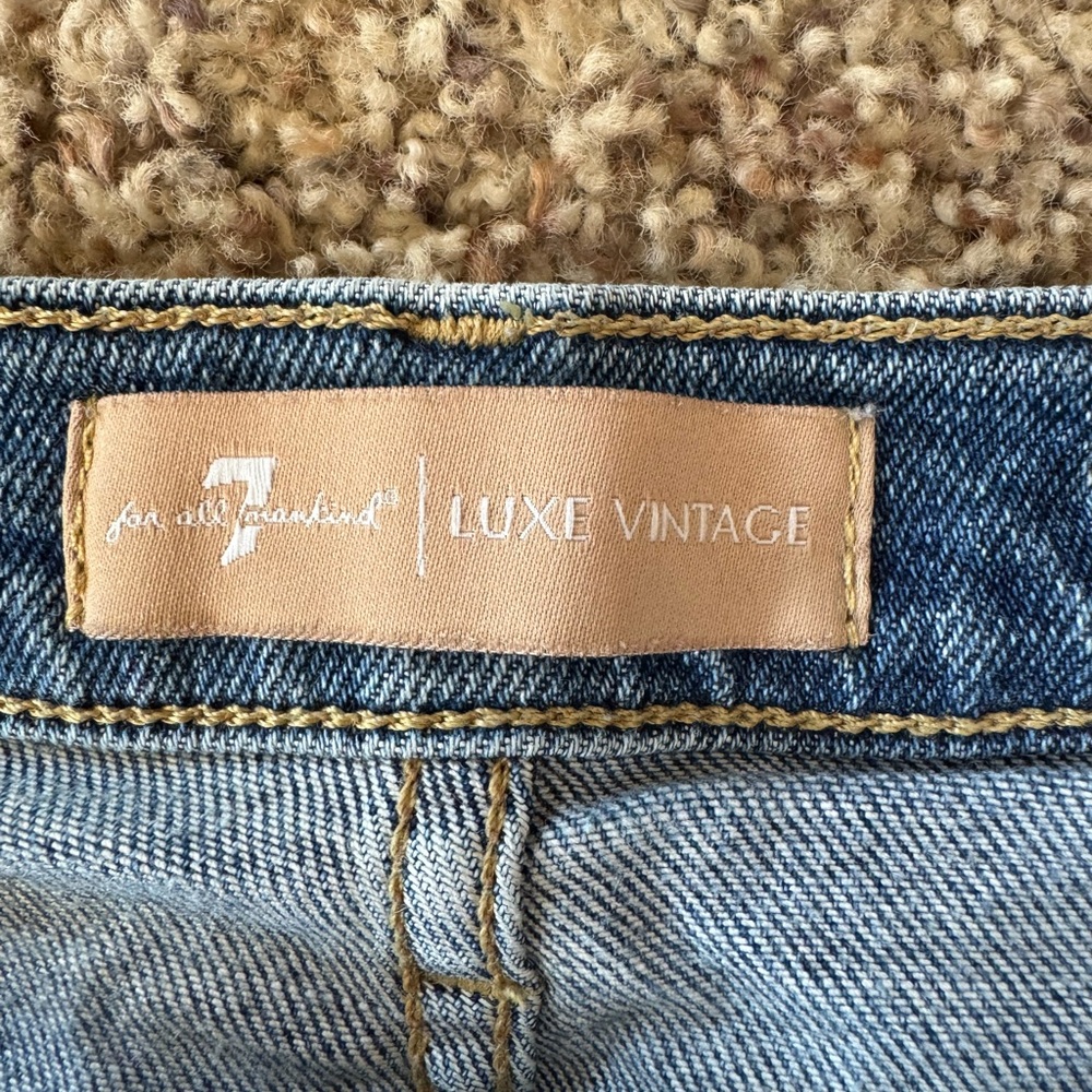 7 For All Mankind Roxanne Ankle Jeans - Blue size 32